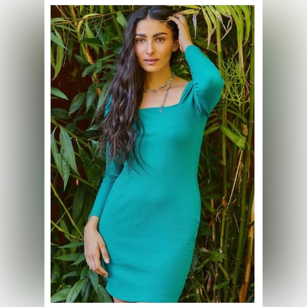 Free People NWT ribbed dress